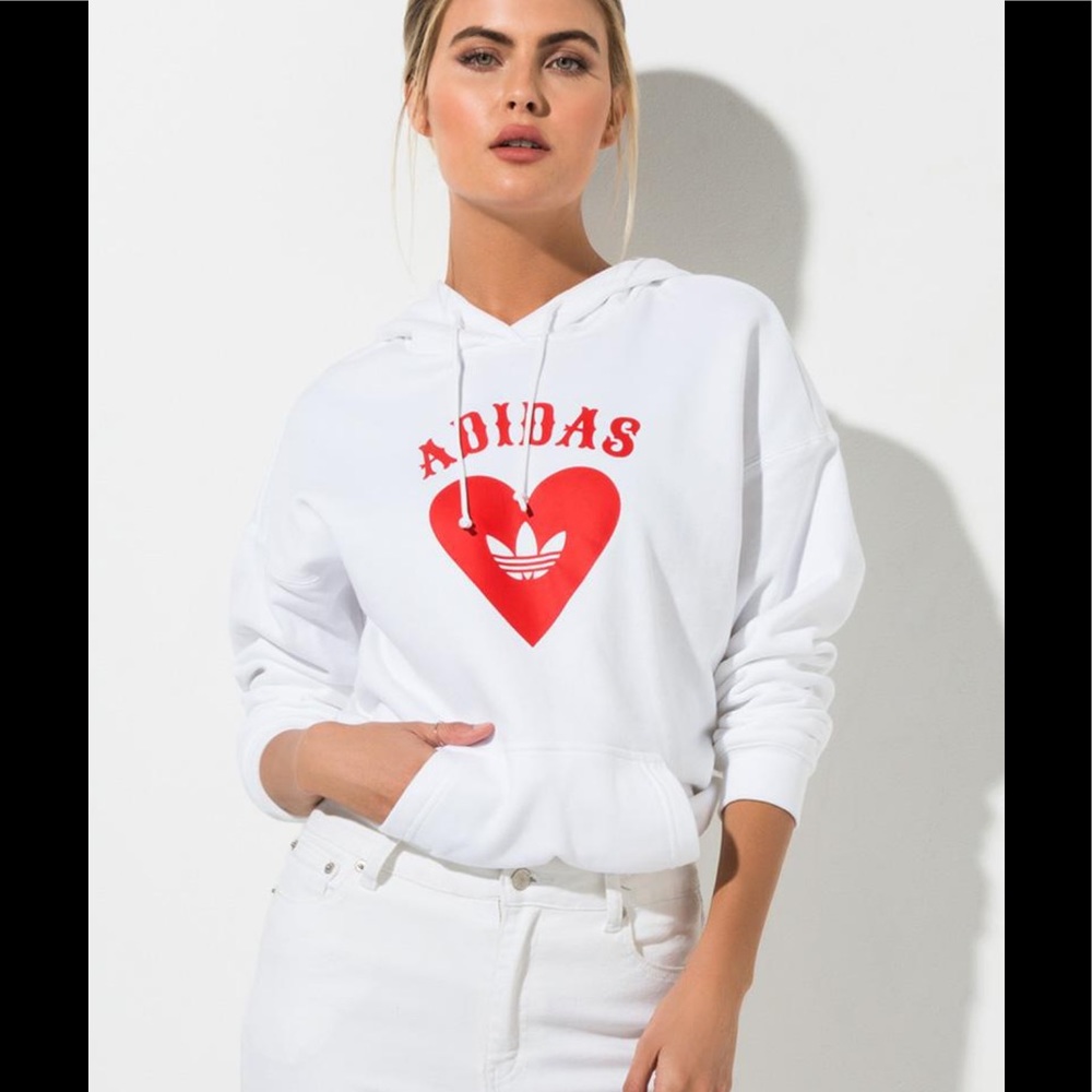 COPY - Adidas nwot hoodie heart m